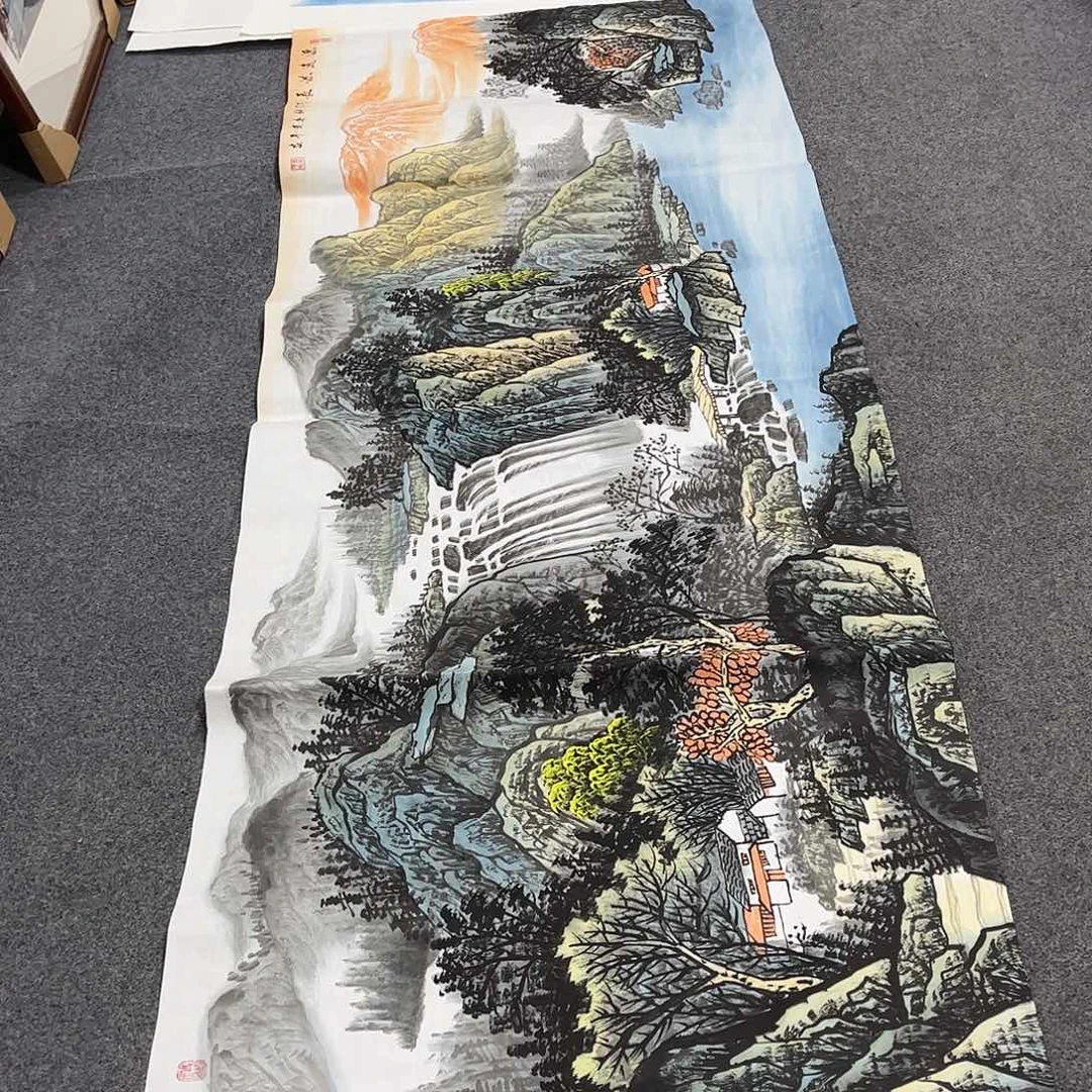 国画H精品国画作品