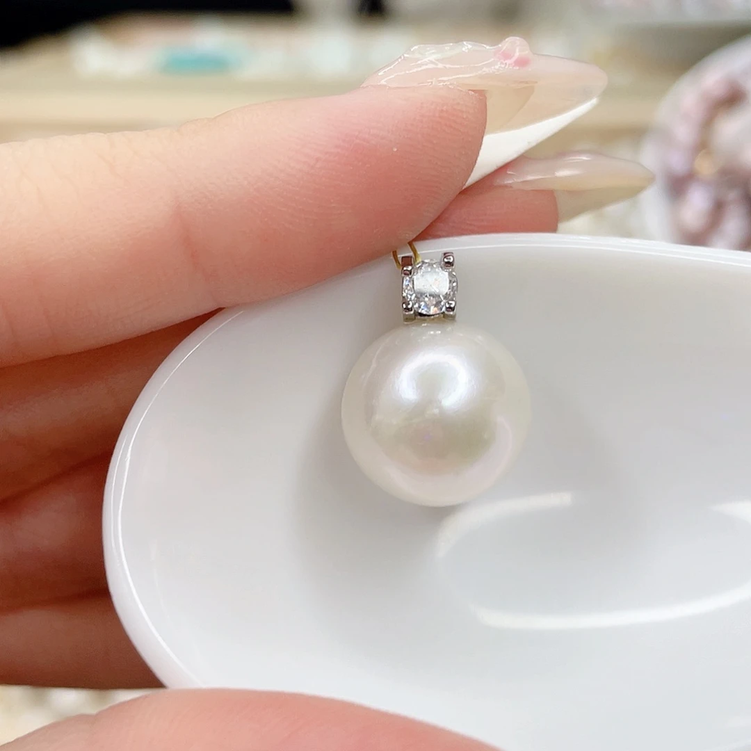 淡水珍珠合金吊坠(赠链)