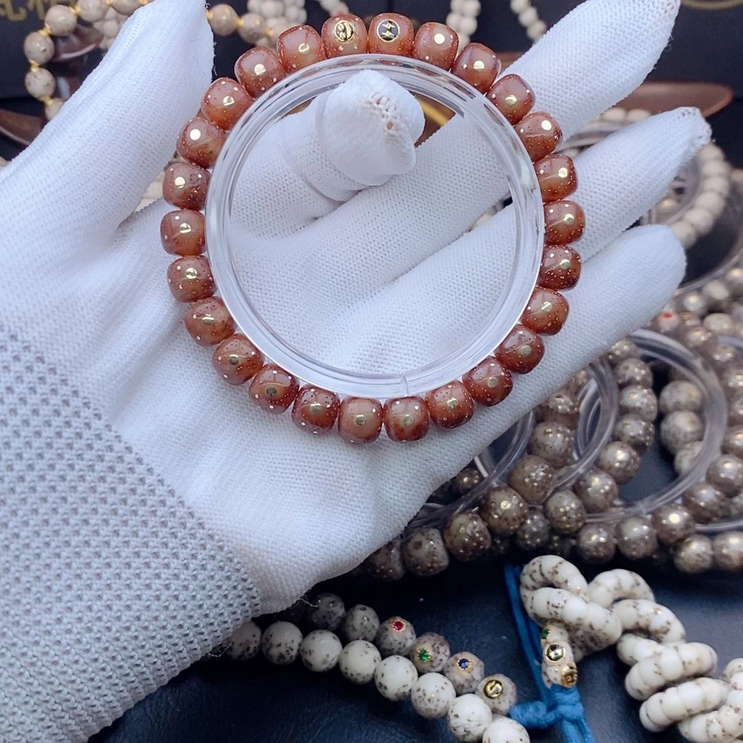 手串星月菩提楠*.星月