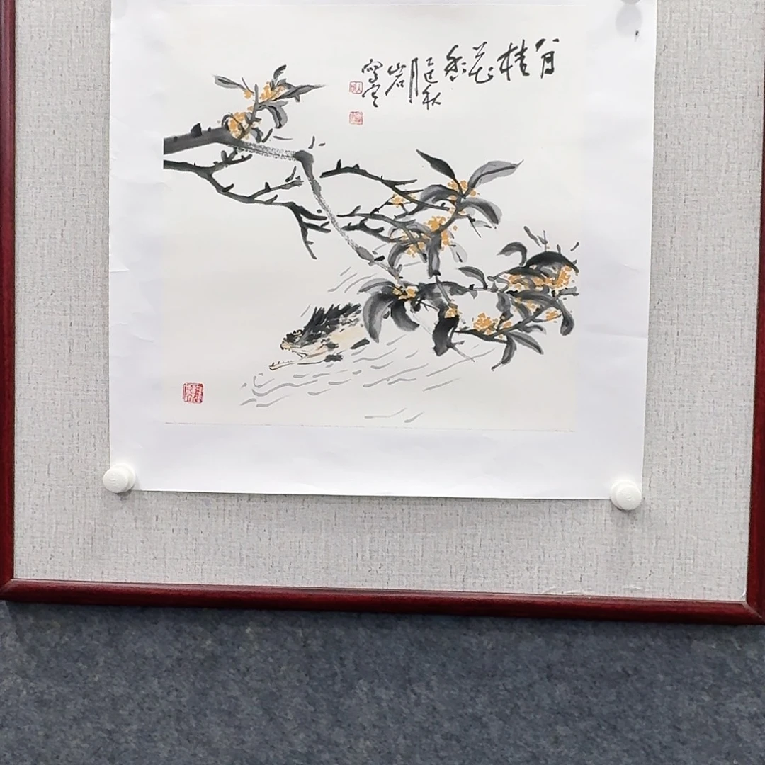 国画国画亲笔手绘原创