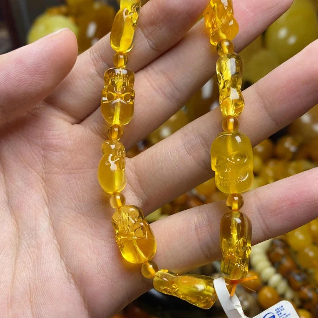 琥珀未镶嵌珠宝奇石