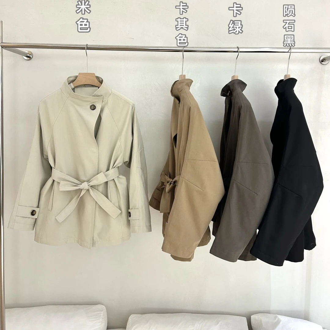 新国标90白鸭绒一手长风衣605