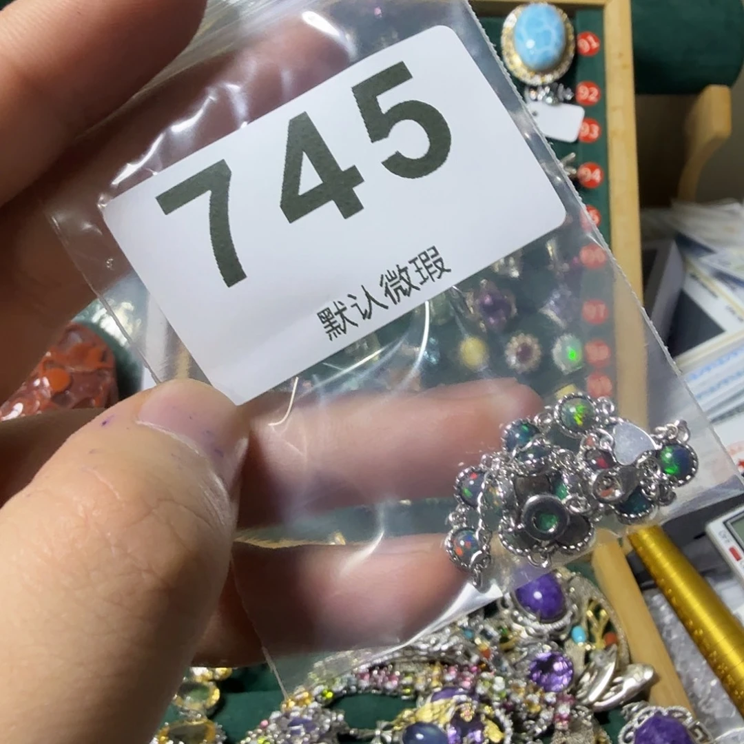 今****欧泊银S925镶嵌手链