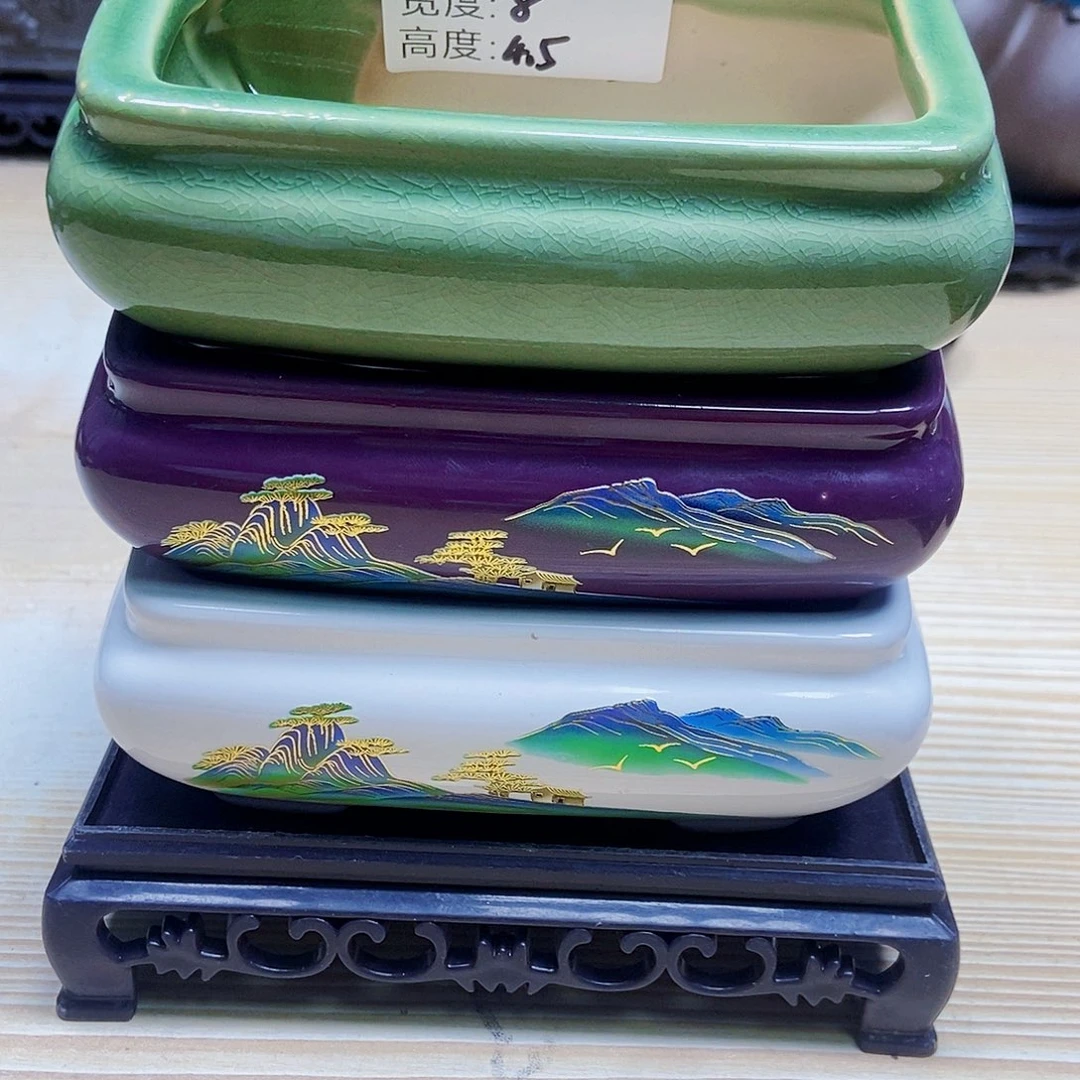 瓷片陶瓷花盆陶瓷艺术