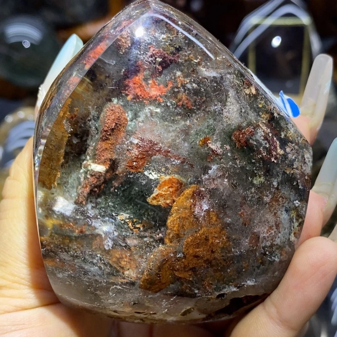 未镶嵌水晶珠宝半成品