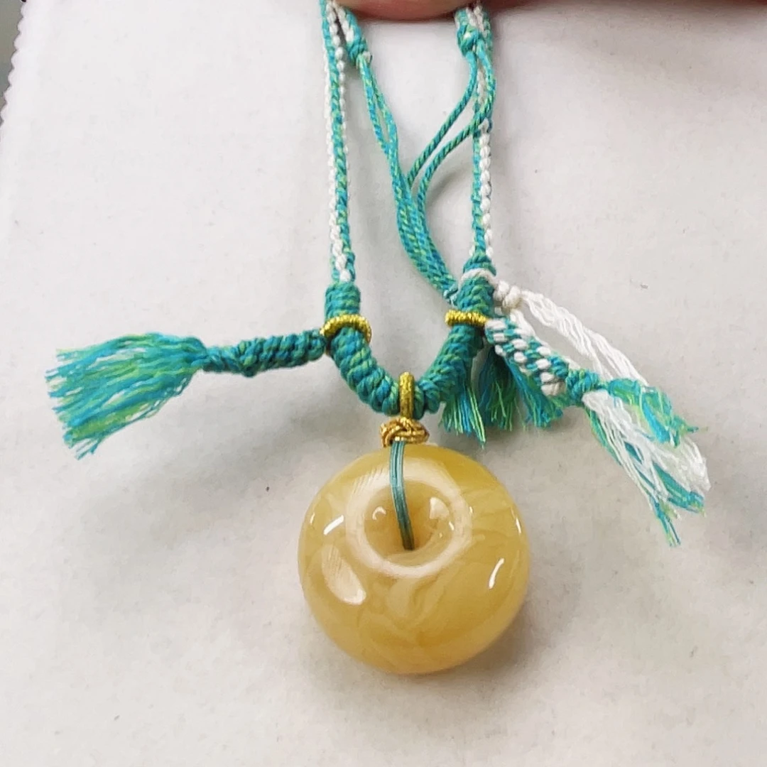 蜜蜡颈饰未镶嵌蜜蜡