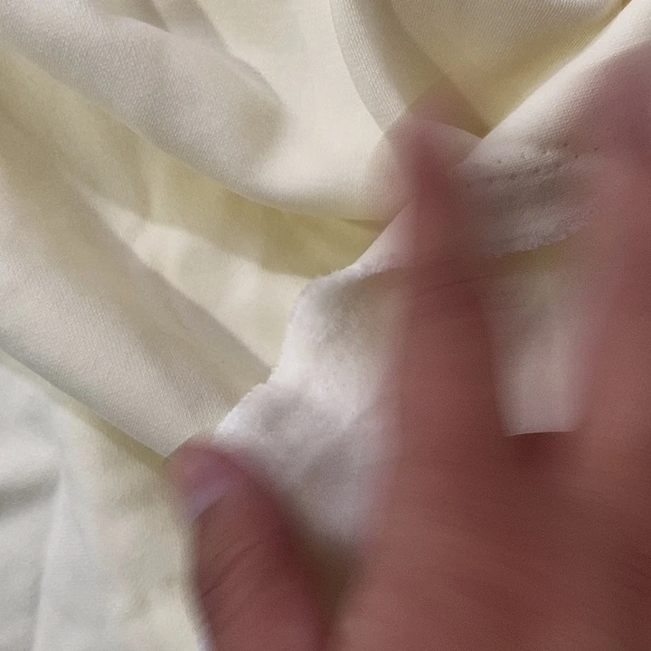 竹浆纤维高档面料2米。米色