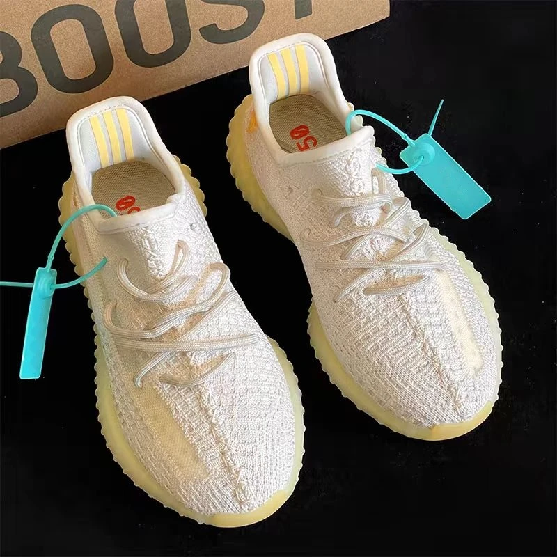 YZEI YEEZY奢椰子350官方旗舰店正品白黄变男款女新款真爆运动鞋