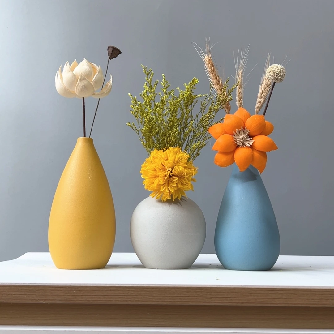 瓶花瓶带花高度20-30厘米左右