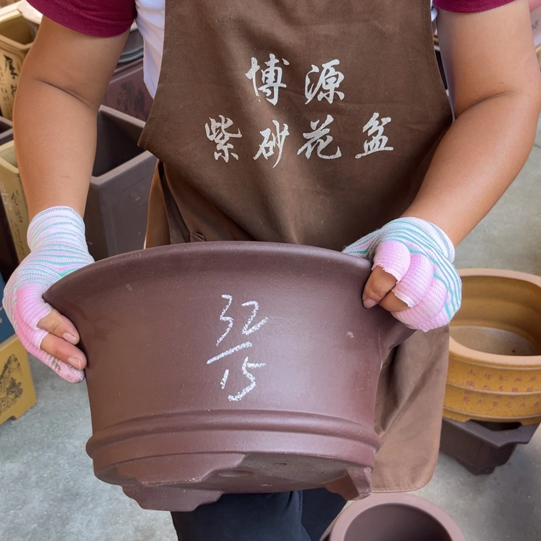 紫砂花盆盆景艺术