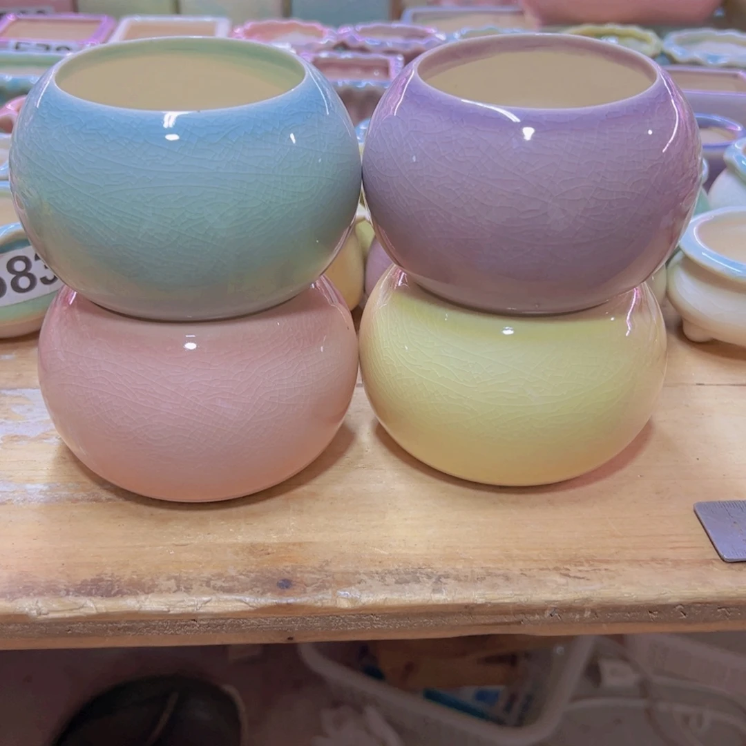 陶瓷花盆当场凑满12包邮