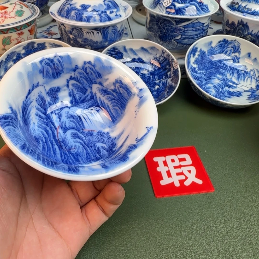 陶纯手工纯手绘茶具276