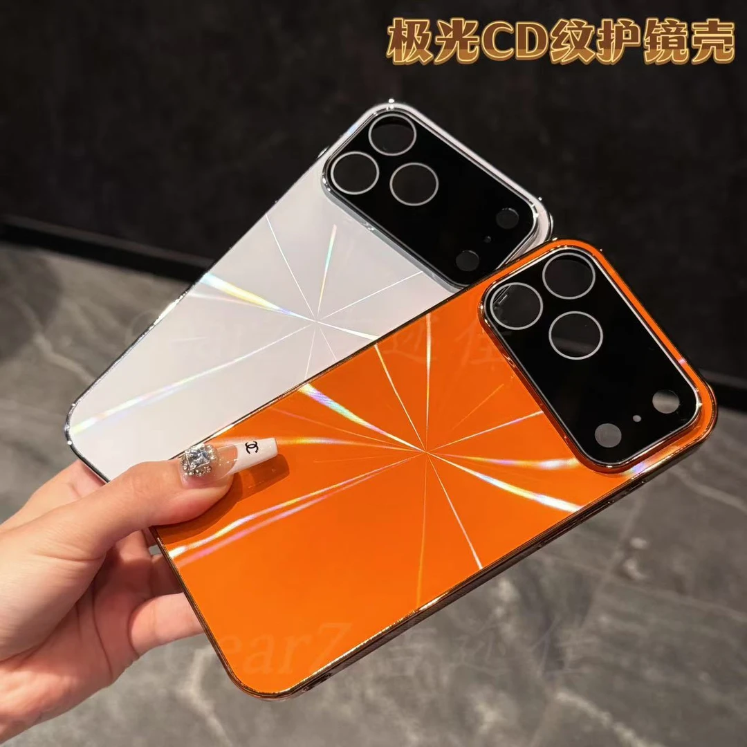 适用苹果17promax防滑条极光磨砂手机壳iphone17轻奢高级电镀硬壳