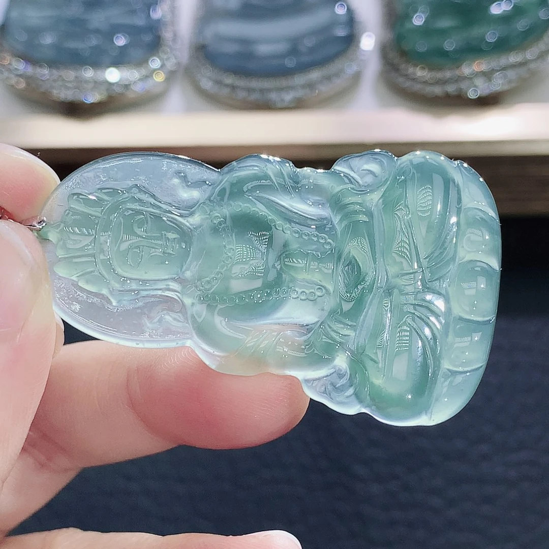 未镶嵌挂件翡翠翡翠