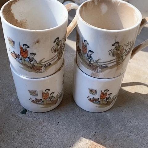 摆件，烧制瑕疵都是正常