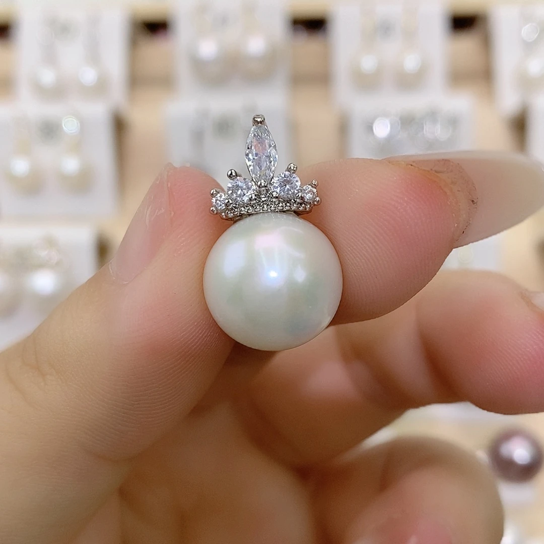 淡水珍珠颈饰合金