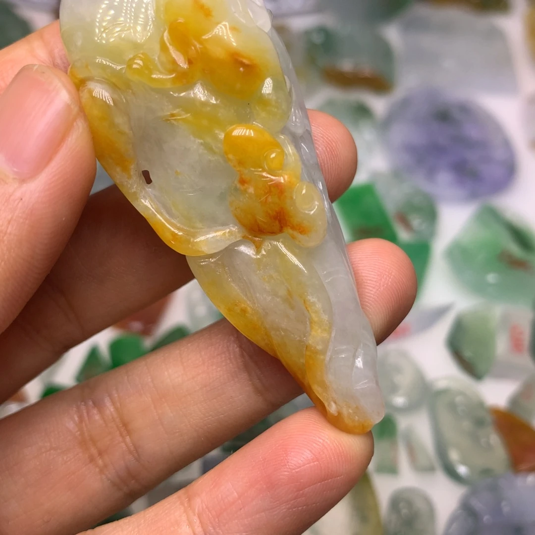 l***y定制翡翠未镶嵌天然翡翠定制