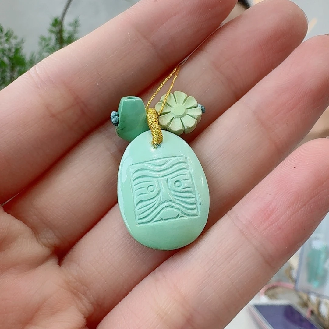 未镶嵌绿松石珠宝奇石