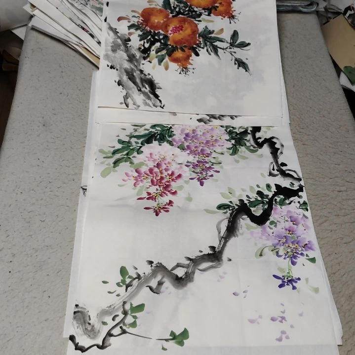 可***子国画国画花鸟花鸟花鸟