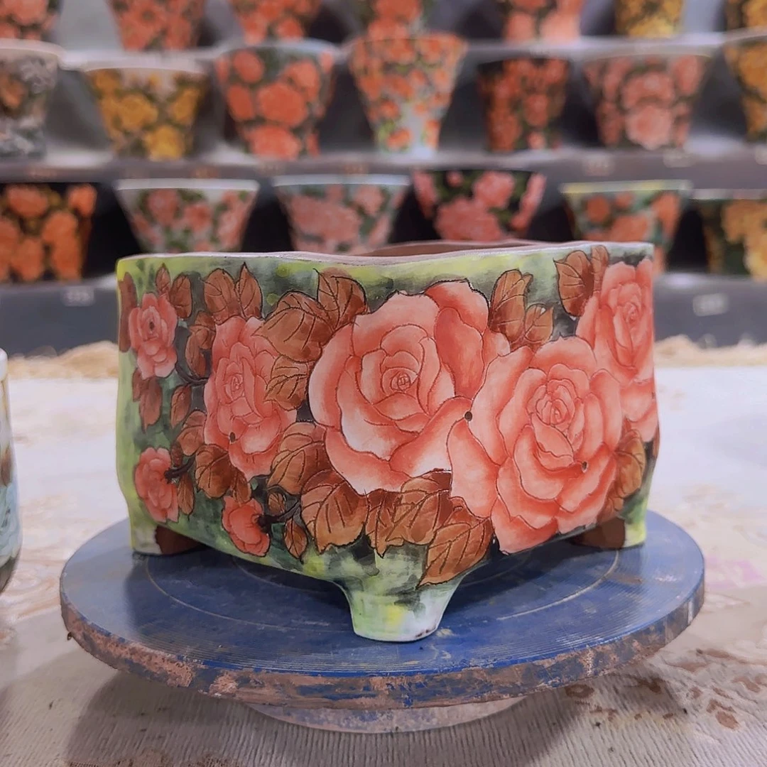 缸沙****）陶瓷花盆陶瓷花盆