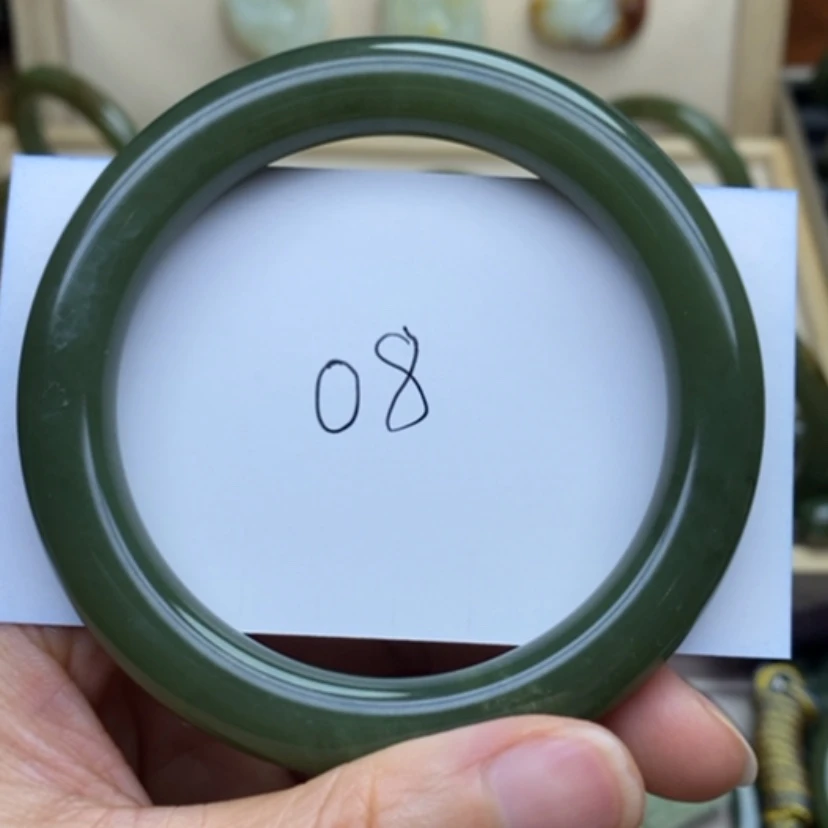 【闪购商品】和田玉手镯未镶嵌开*者