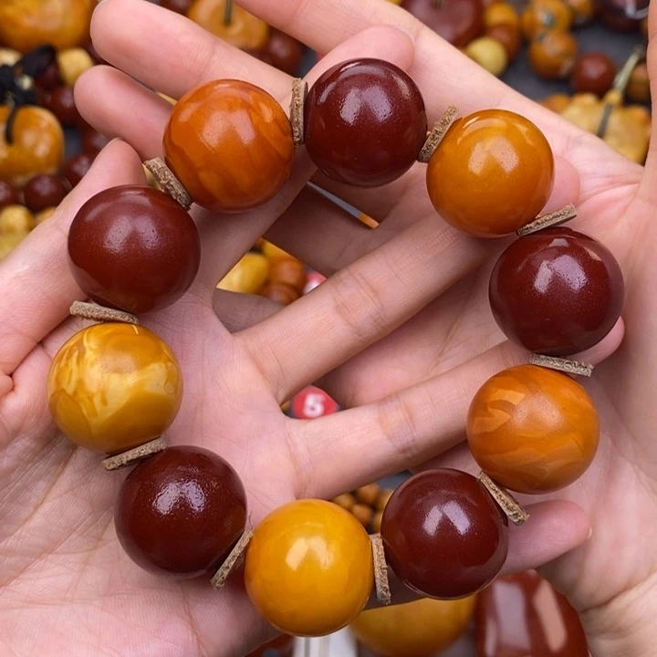 琥珀未镶嵌裸石蜜蜡M