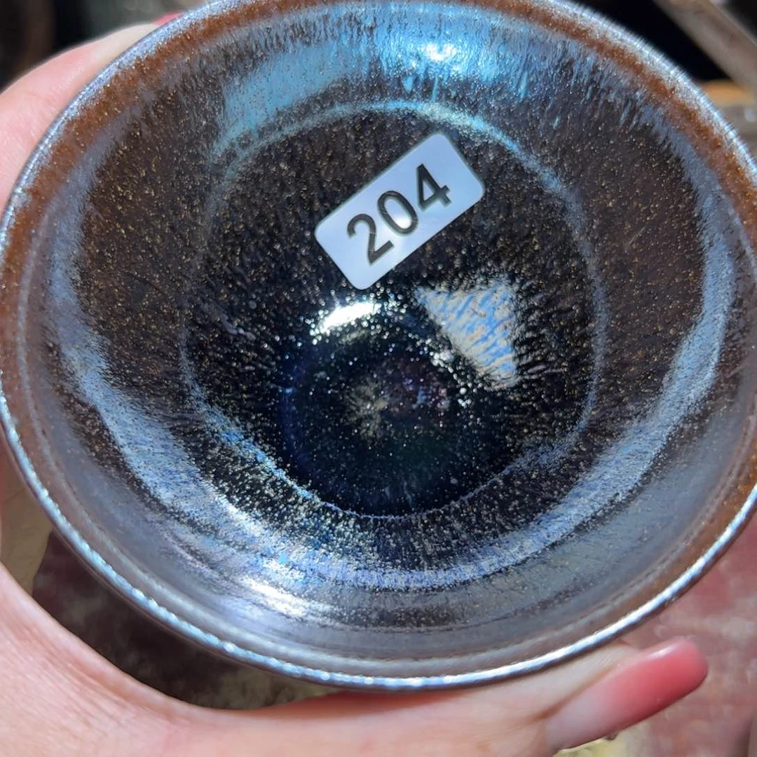 人***人茶盏全手工原矿原釉建盏
