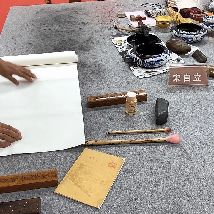 令***！书法吕老师框定制作品