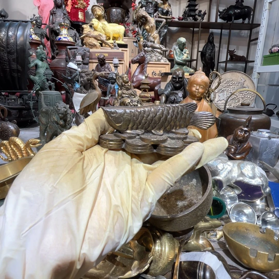 大阪回流铜器摆件52