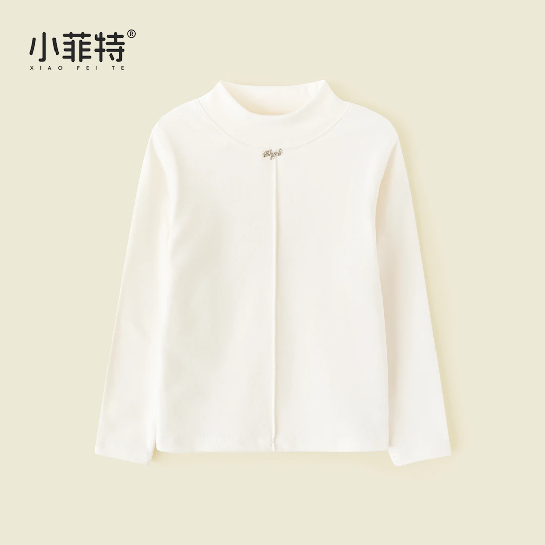 小菲特女童秋装新款长袖打底衫中大童休闲上衣儿童衣服YNYQ55614