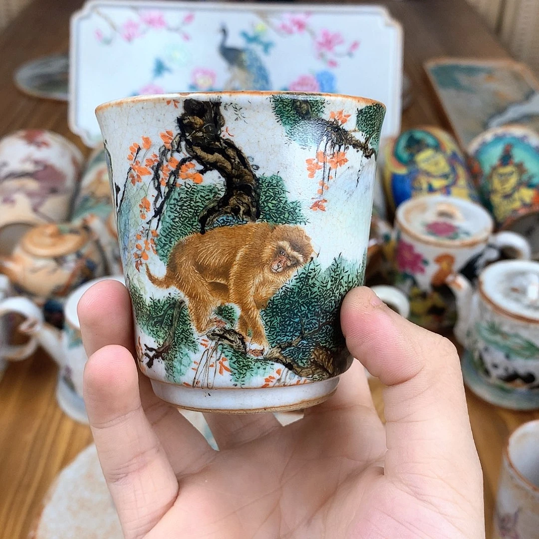 战***号杯景德镇陶瓷手作