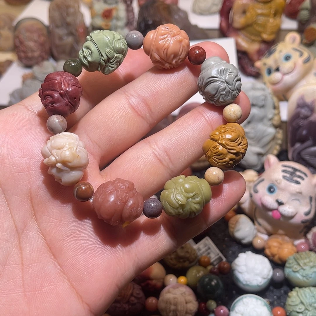 未镶嵌手串石英质玉