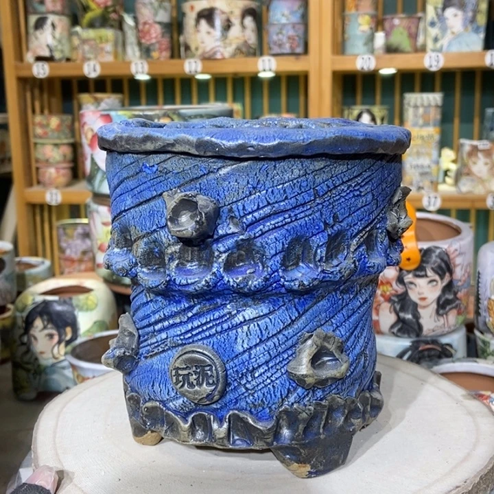 红陶景德镇艺术手绘作品