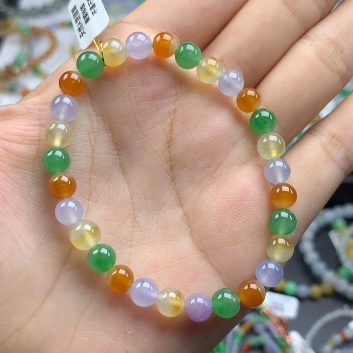 颈饰未镶嵌翡翠卡5,8
