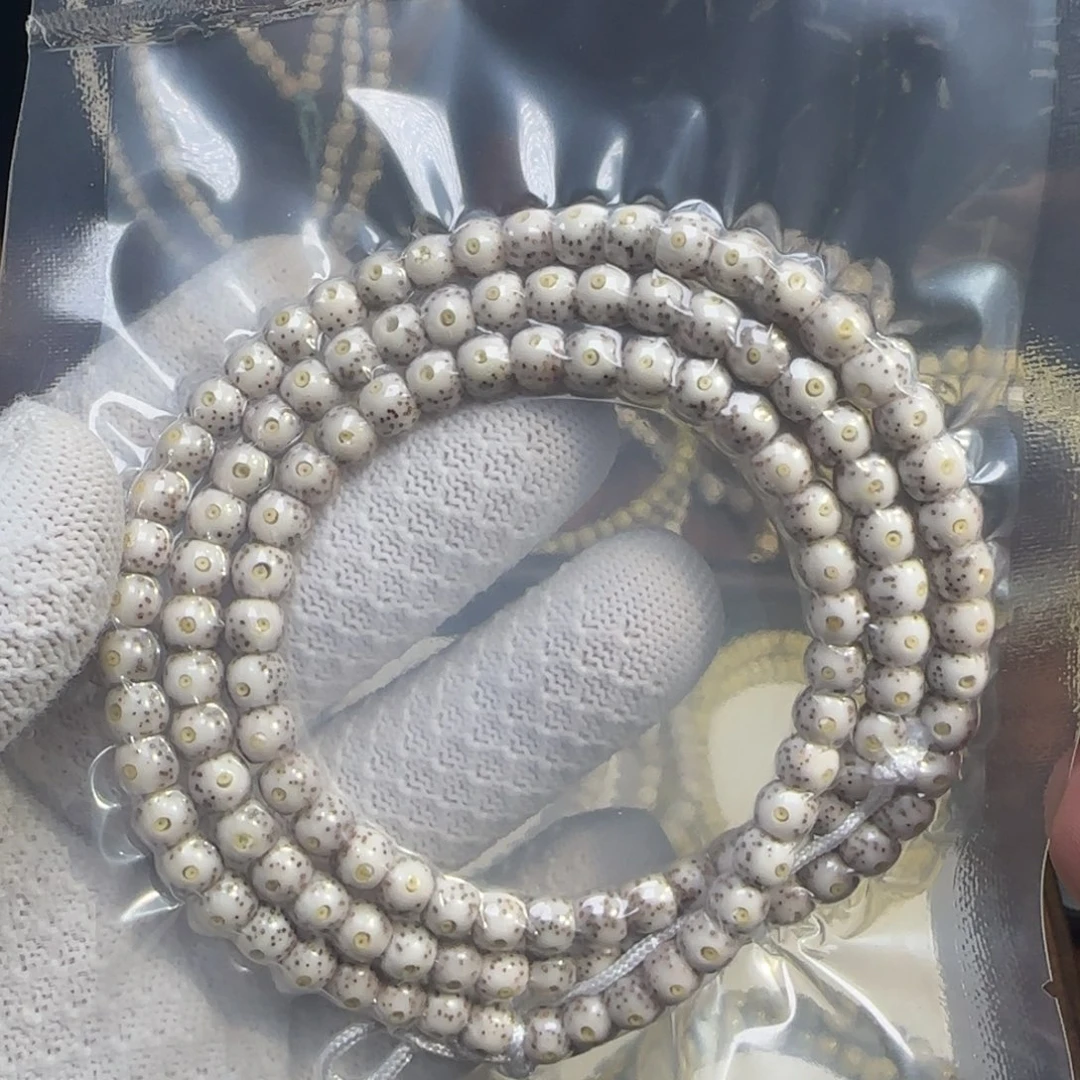 手串星月菩提65直切双留白