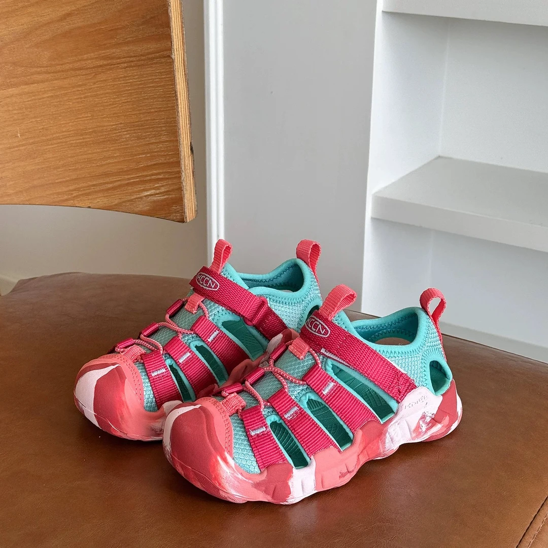 ABC夏季儿童鞋子男童包头凉鞋速干溯溪沙滩鞋韩系女童凉鞋速干潮