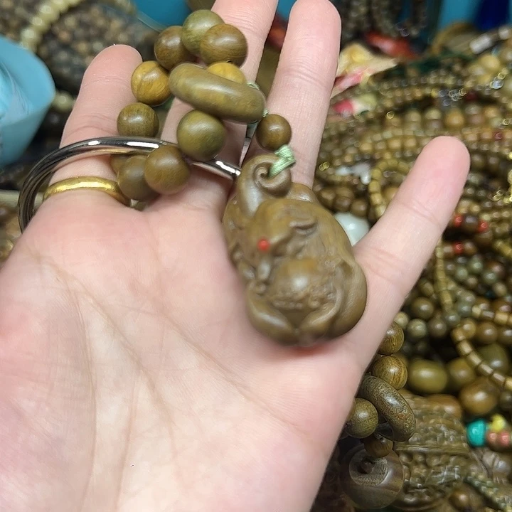 维腊木（绿檀）手串/手链