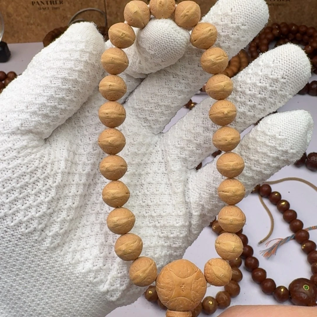 手串凤眼菩提11飞碟实心籽