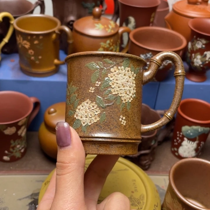 紫砂茶杯紫砂主人杯