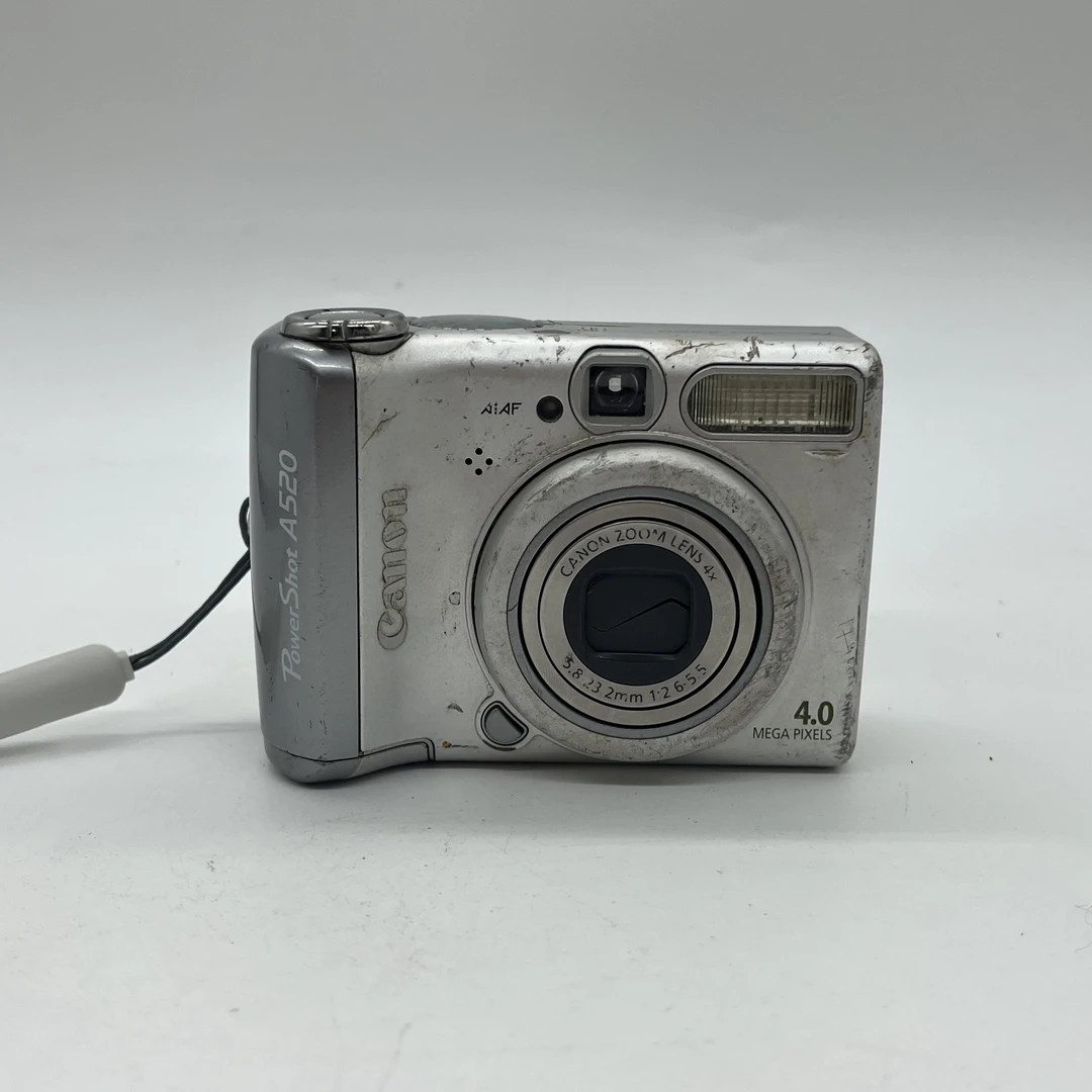 8新 Canon/佳能 A520 CCD二手复古数码相机 机身明显使用痕迹