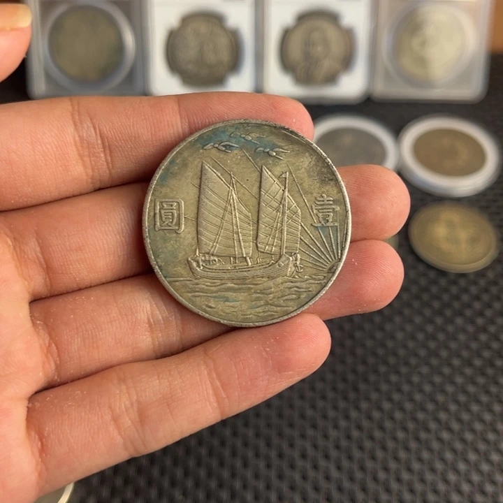 大头龙洋船洋工艺品