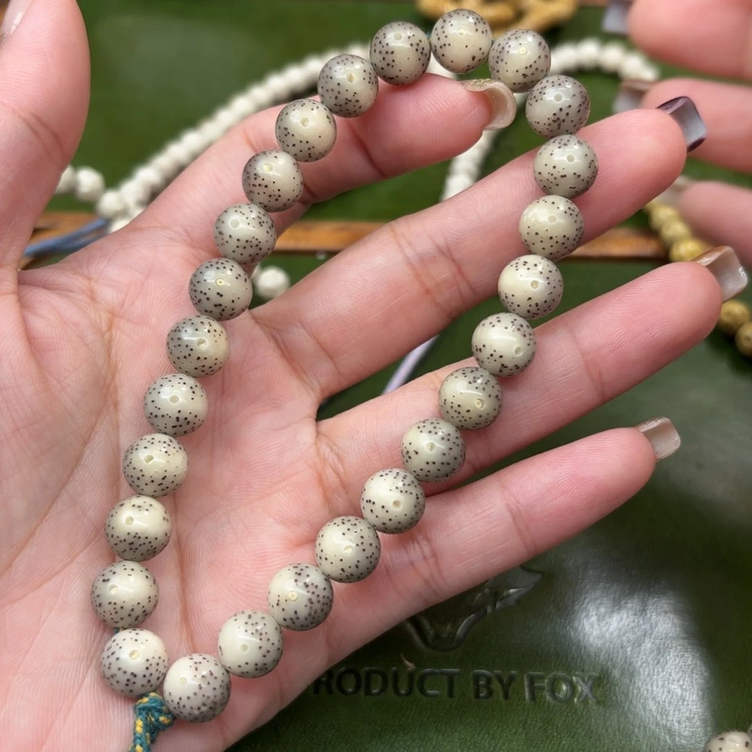 星月菩提手串李****?9mm圆珠手持❗️星点货⚠️双金标