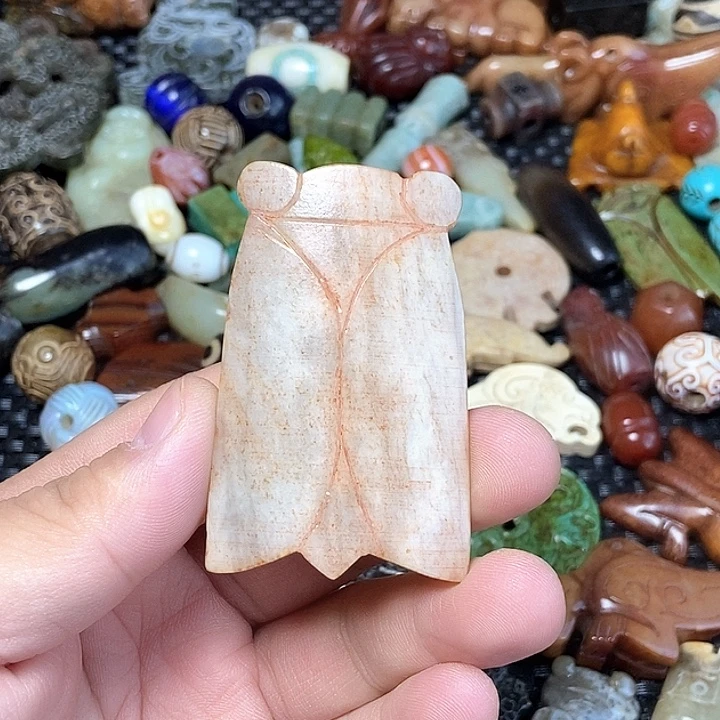 和田玉未镶嵌颈饰74