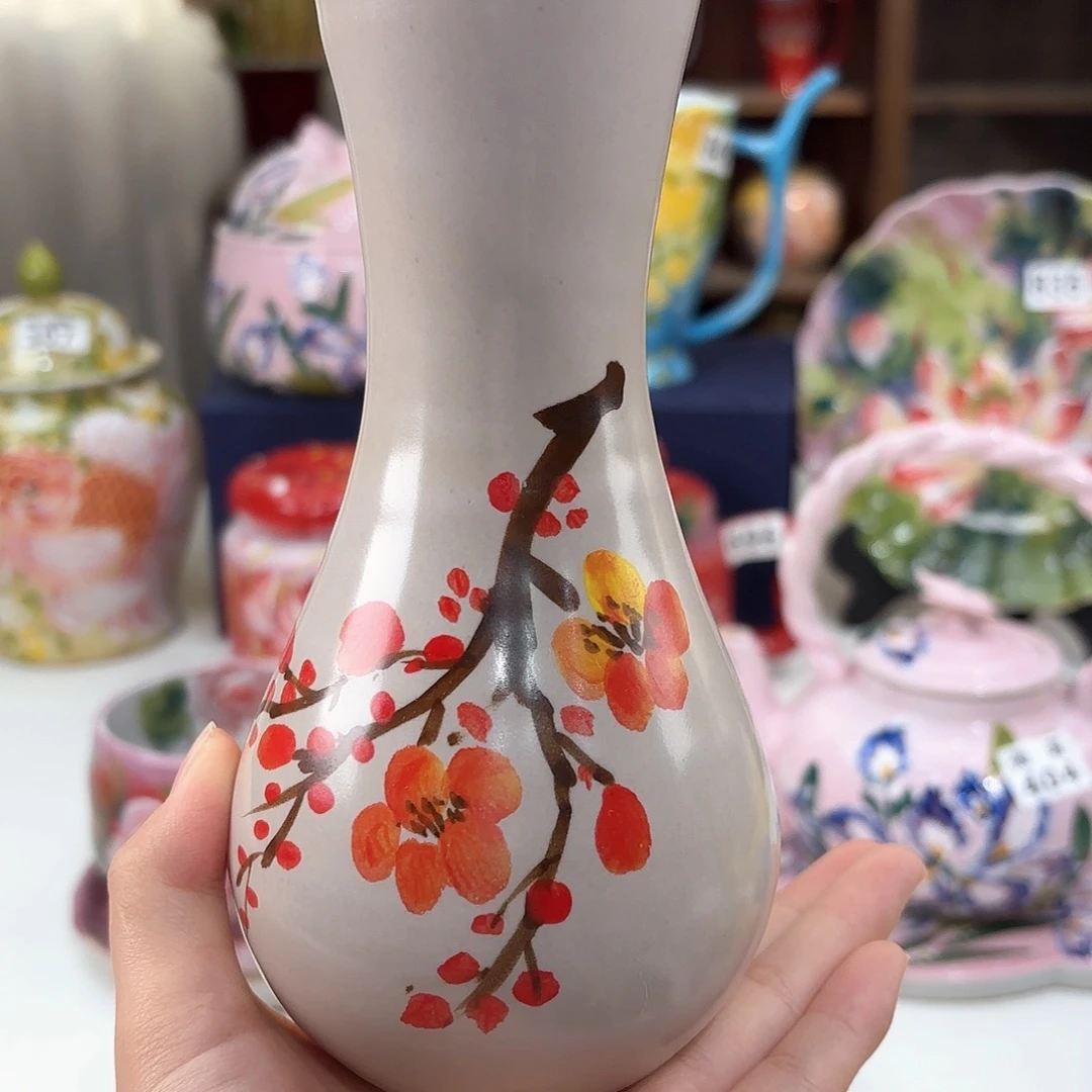 景德镇手绘高温釉下彩陶瓷茶具