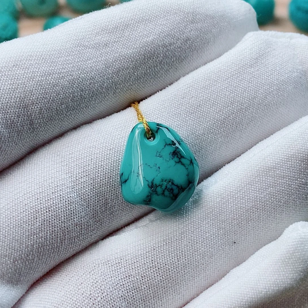 绿松石合金珠宝半成品
