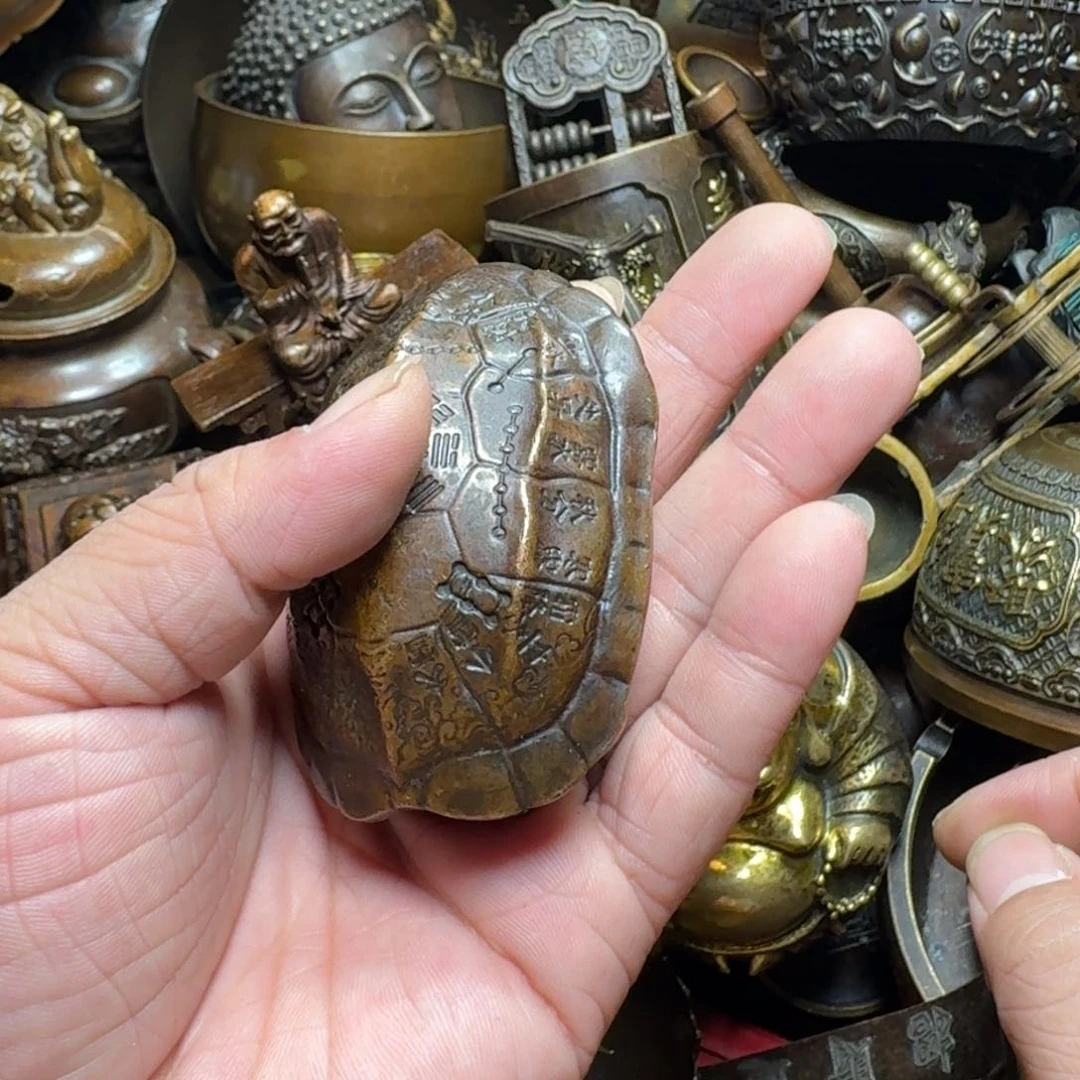 铜器摆件收收藏藏