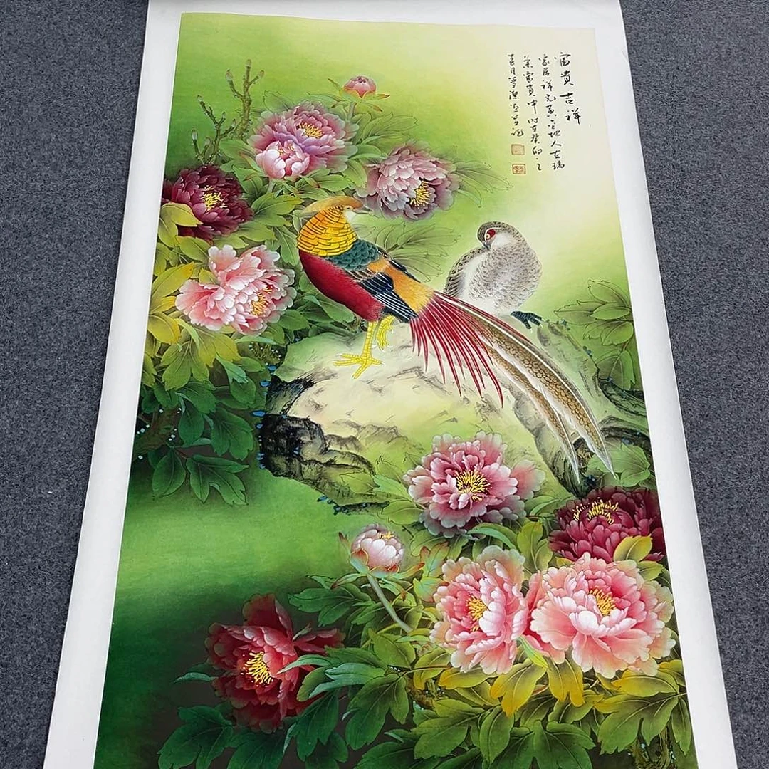 国画纯手绘作品欣赏