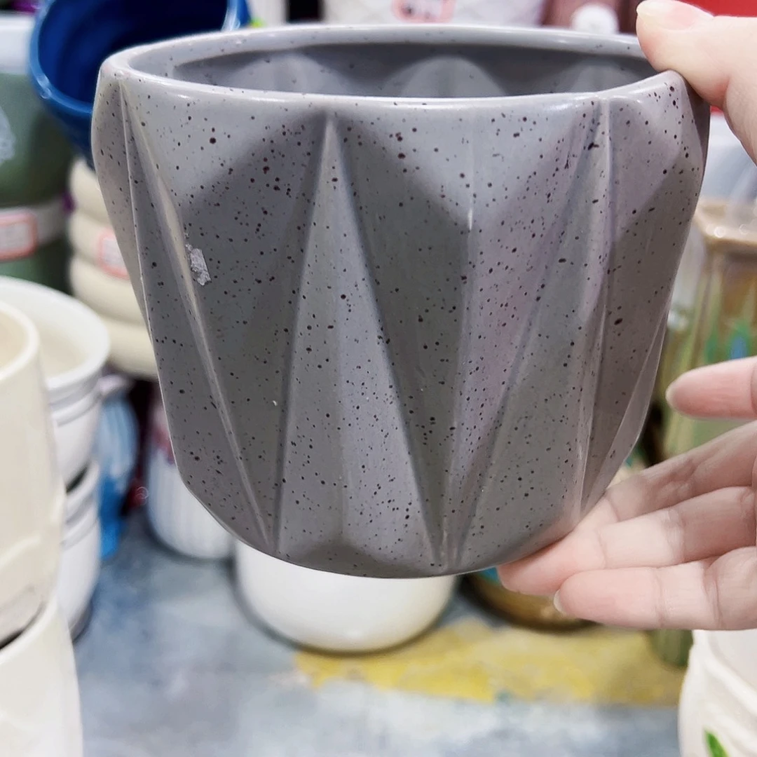 外贸尾单陶瓷花盆凑单10米包邮