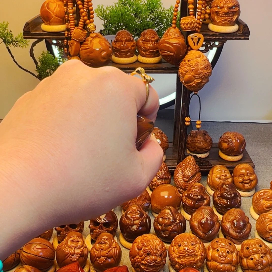 橄榄核手串/手链艾*德玉华四面