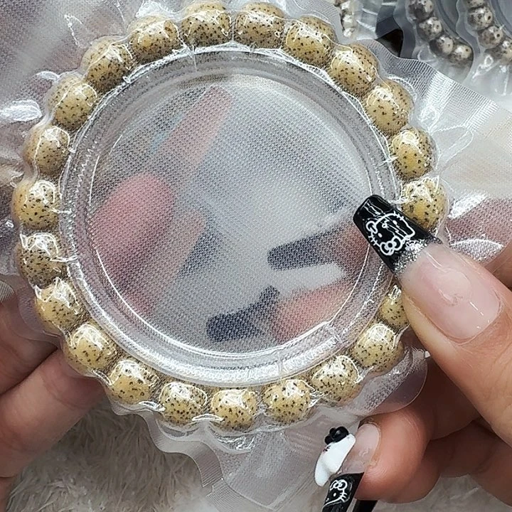 星月菩提手串348荣耀黄星月菩提10桶单圈